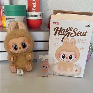 Labubu The Monsters Have A Seat Key Chain- BABA